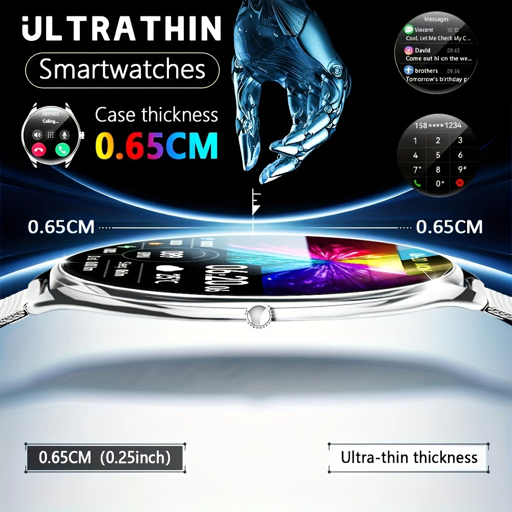 2026 Neue Ultradünne Smartwatc – Watches Ladies Smartwatch Bewertung und Preis