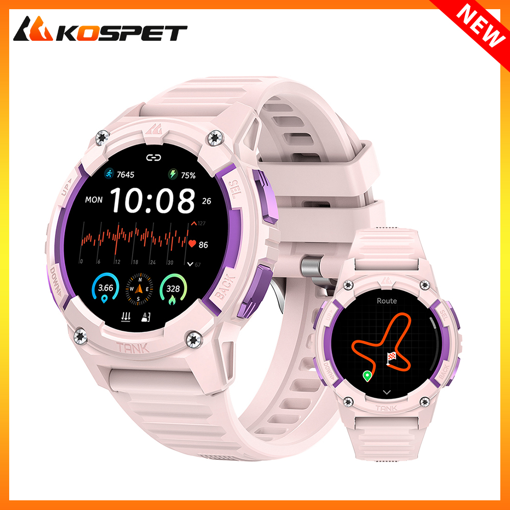 KOSPET TANK S2 GPS Smart Uhren – Altimeter Compass Watch Bewertung und Preis