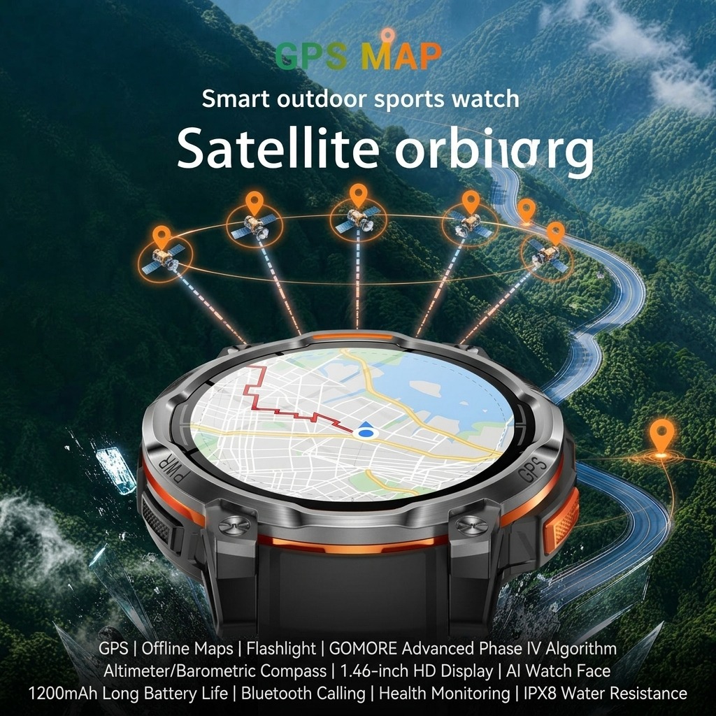 2026 Neue Militär-Smartwatch m – Watch Vs Smartwatch Bewertung und Preis
