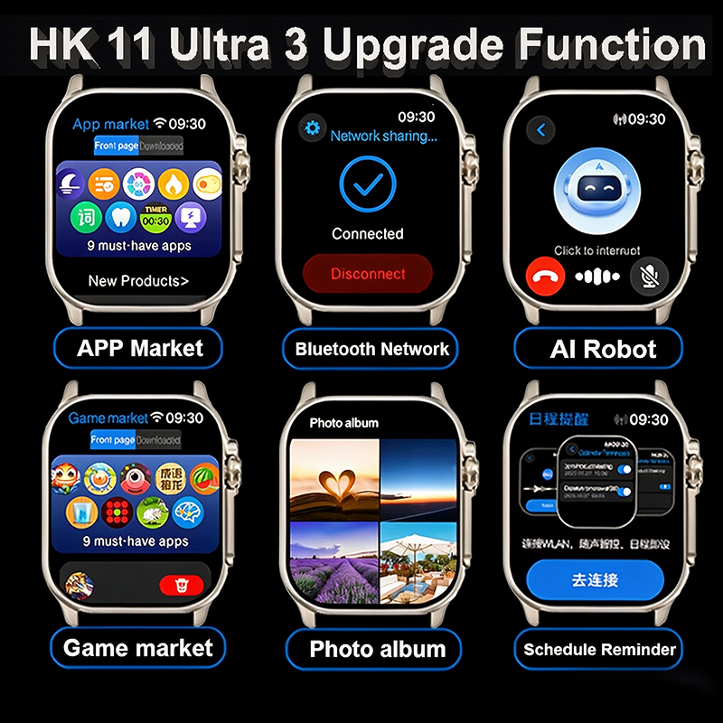 Neue Uhren für Männer HK11 ULT – Smartwatch Watches For Women With Gps Bewertung und Preis