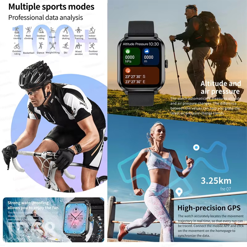 2026 Neue High-End Sport-Fitne – Smartwatch Watches For Women With Gps Bewertung und Preis