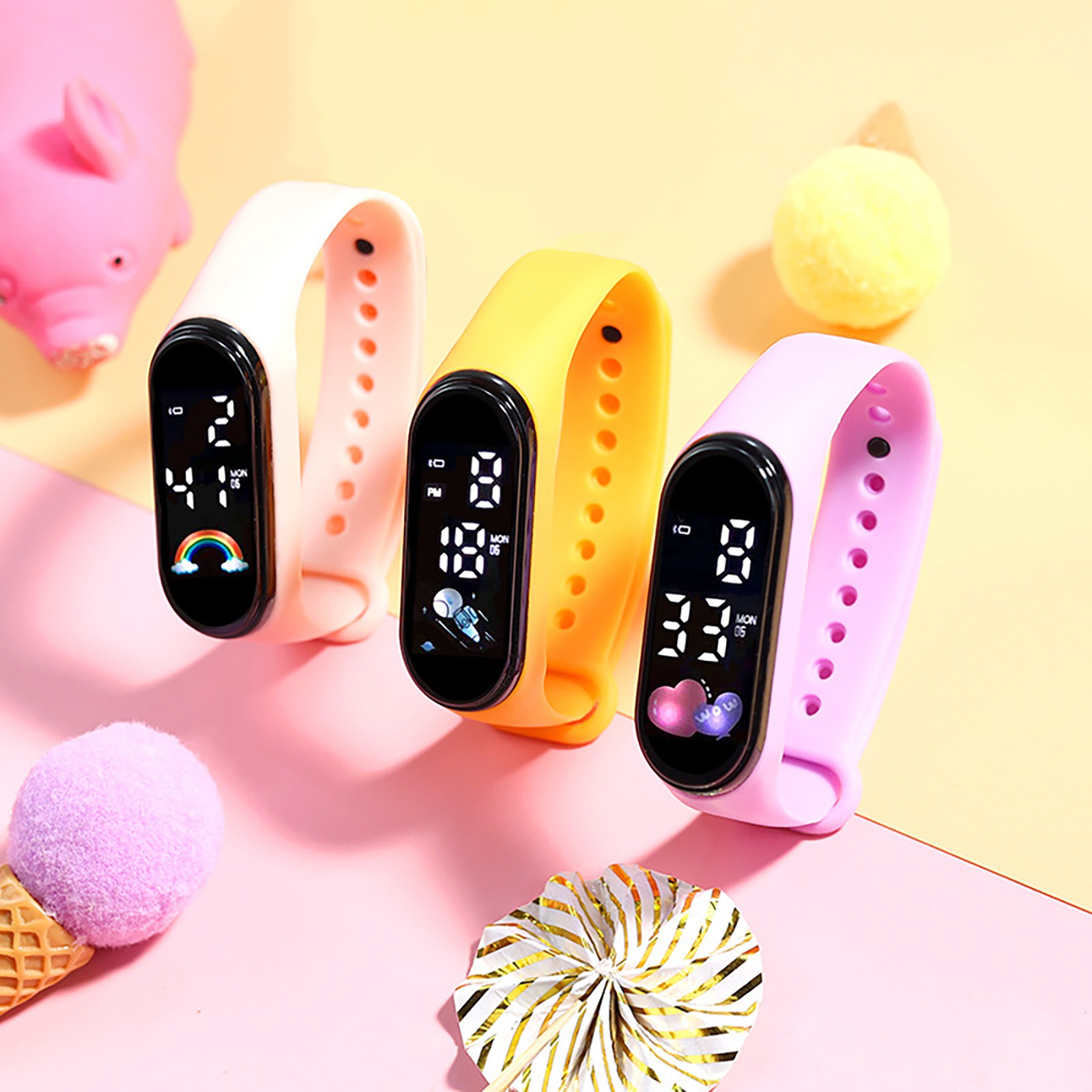 Kawaii smart watch für kinder  – Smartwatch Digital Watches For Kid Girl Bewertung und Preis