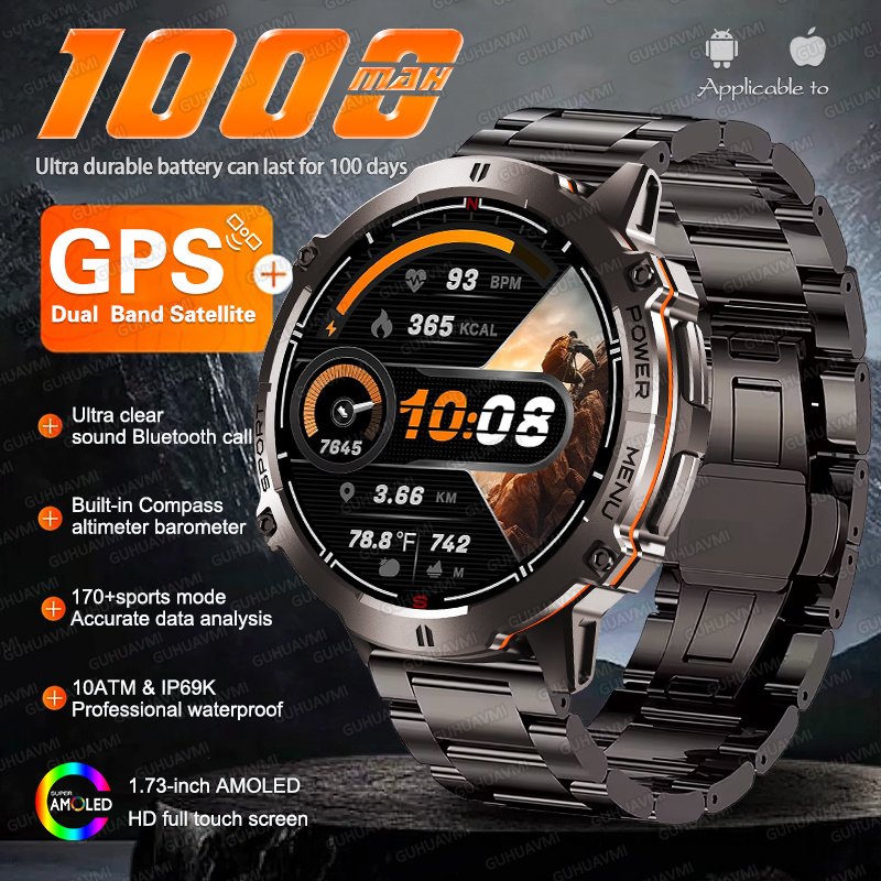 NEU TANK X3 Militär 1000 mAh G – Altimeter Compass Watch Bewertung und Preis