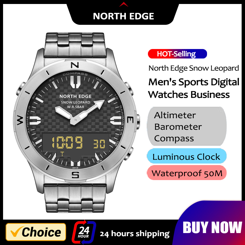 NORTH EDGE Herren-Sport-Digita – Altimeter Compass Watch Bewertung und Preis